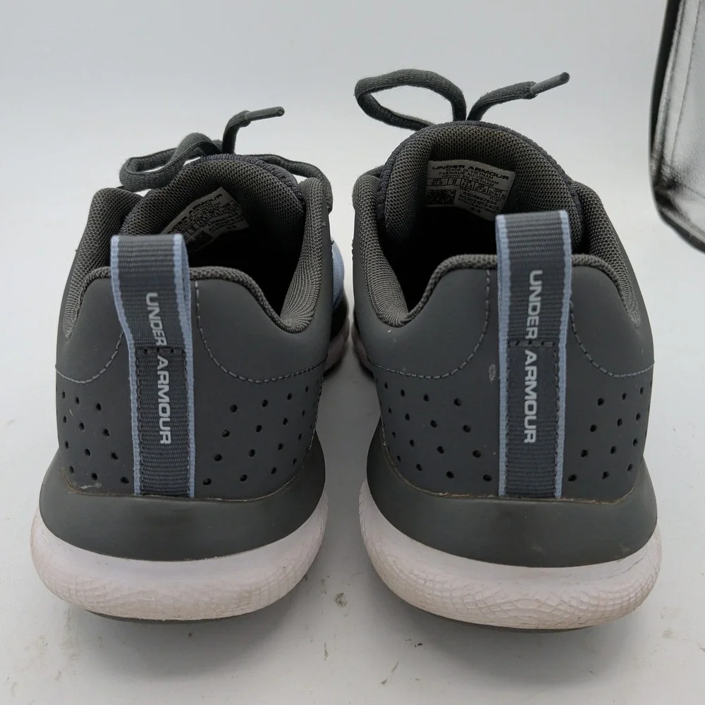 Under Armour Charged Assert 8 Womens Running Shoes Gray 3021972-402 Size 10.5